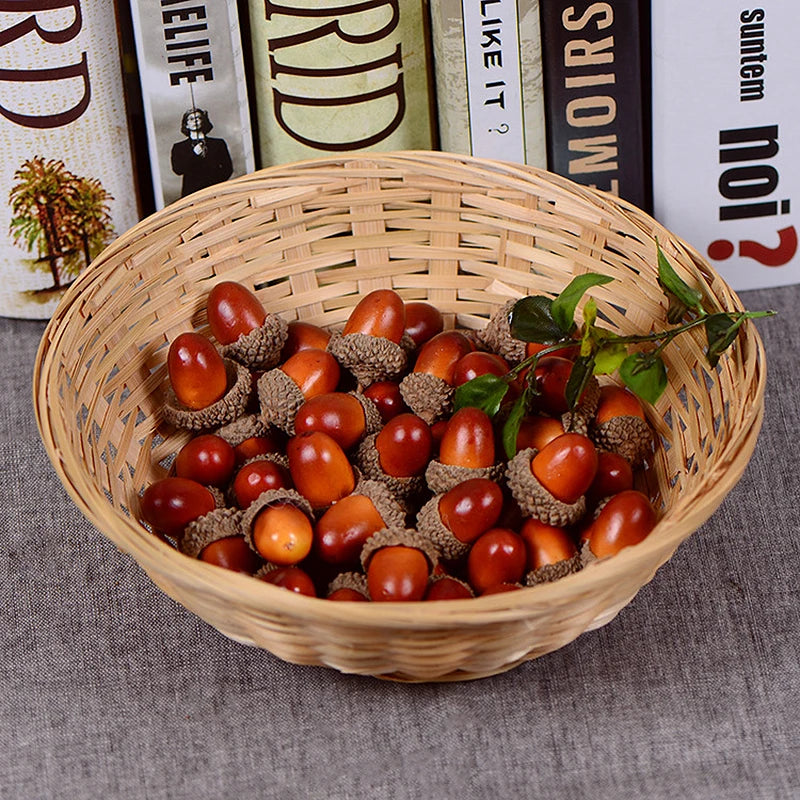 πβ¨ 20/50pcs Foam Pine Cones Mini Artificial Fake Foam Fruit And Vegetables Berries Artificial Flower Wedding Christmas Tree Decor β¨π