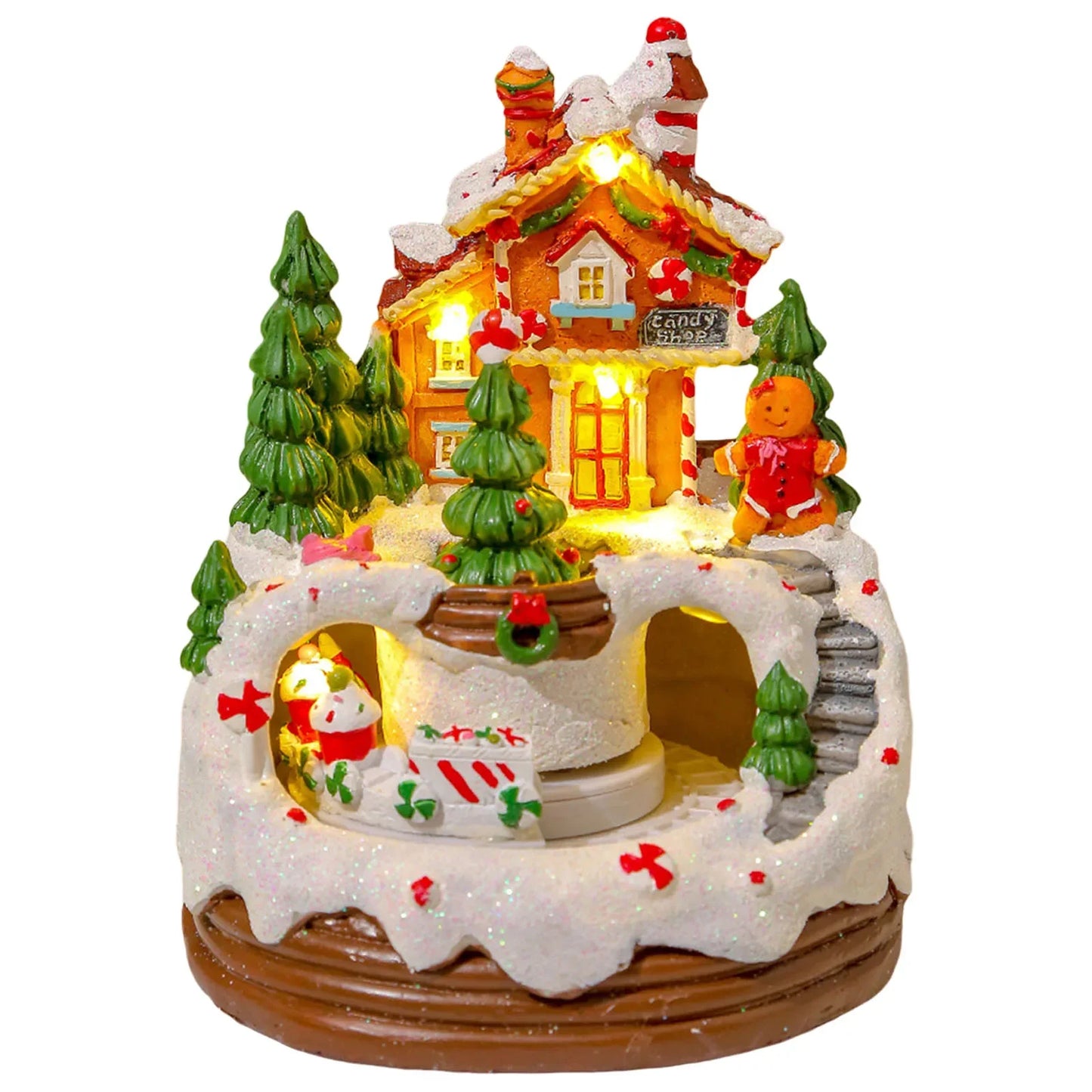 Christmas Luminous House – Musical Tabletop Ornament