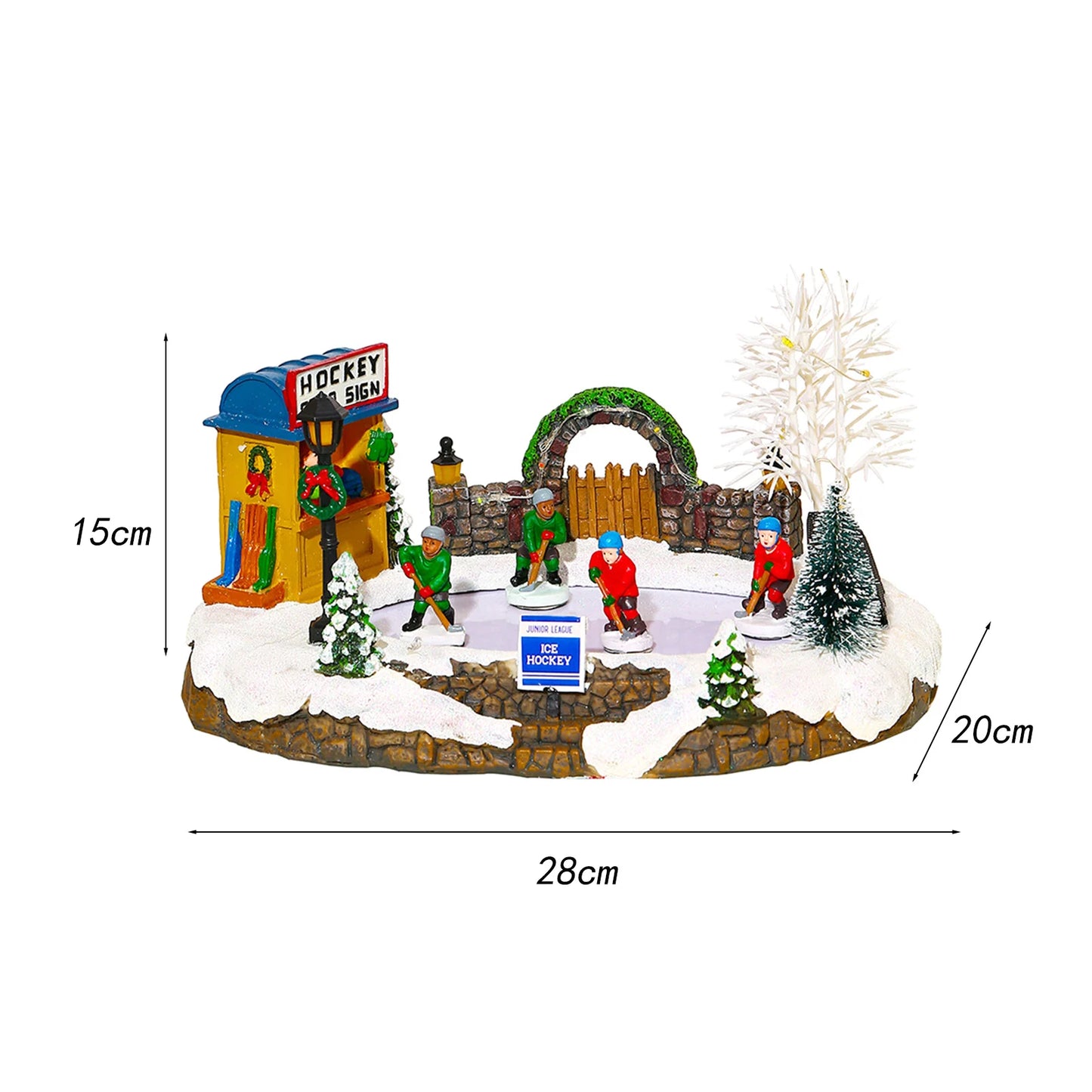 Christmas Luminous House – Musical Tabletop Ornament