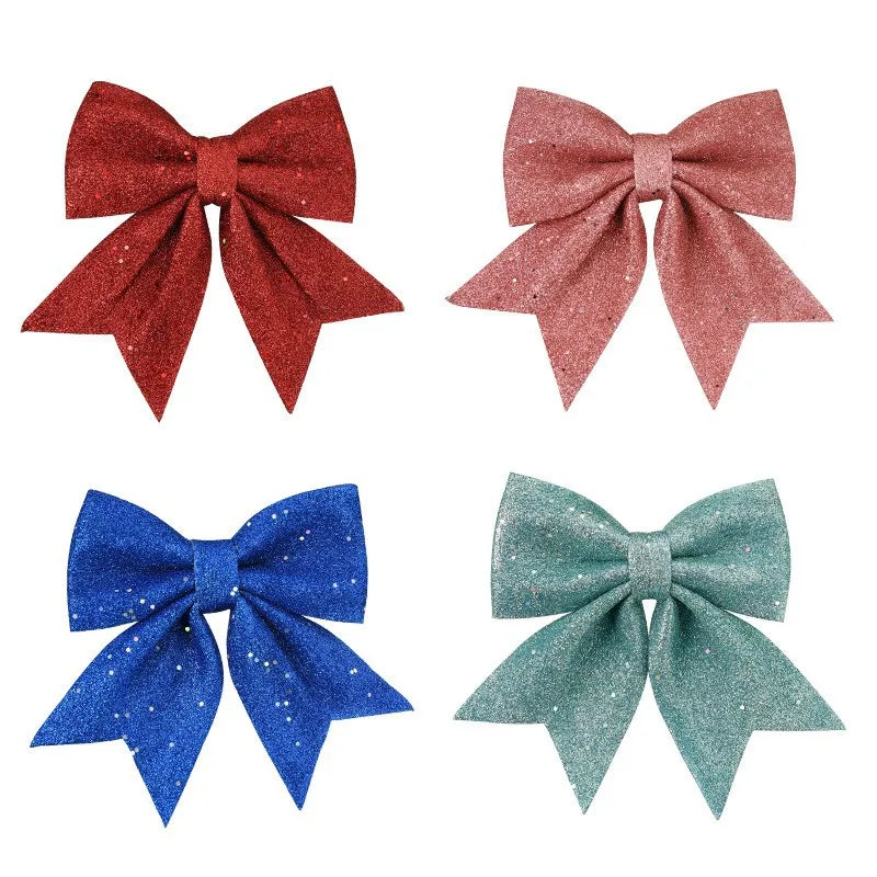 š 20cm Large Bows Christmas Tree Bowknot Ornaments ā Perfect for Indoor & Outdoor Christmas Decorations š