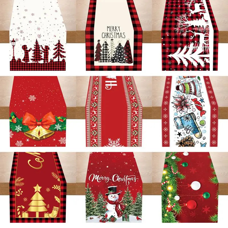 Merry Christmas Table Runner – Holiday Home Decor