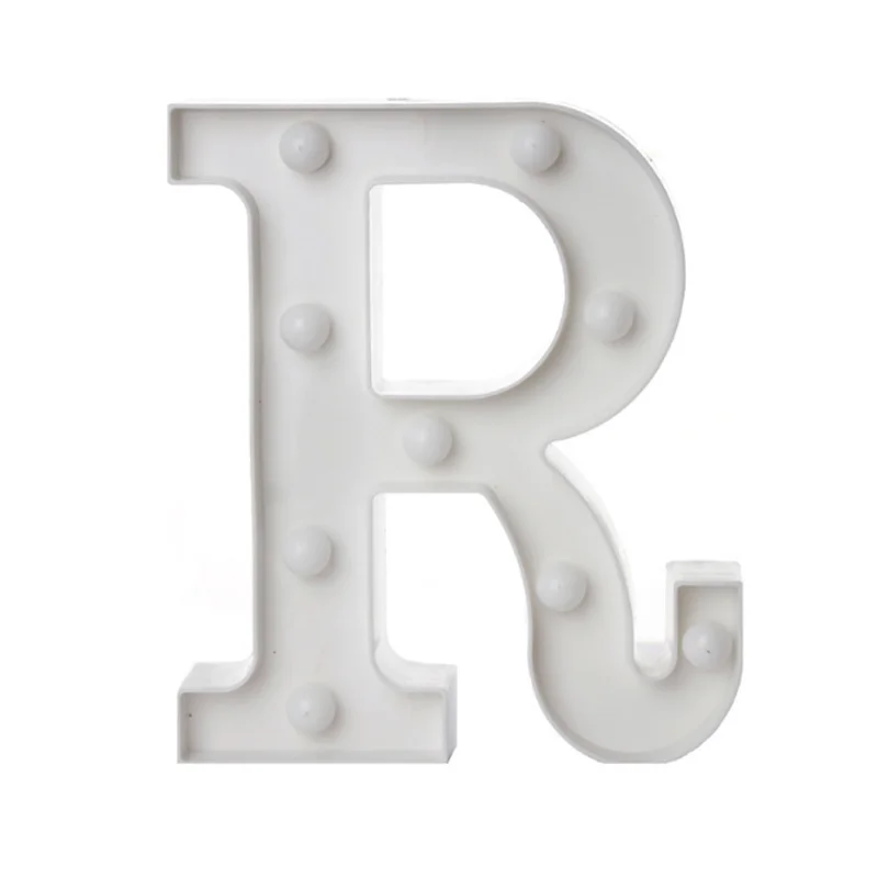 Luminous Letter Lamps β Christmas Party Glow