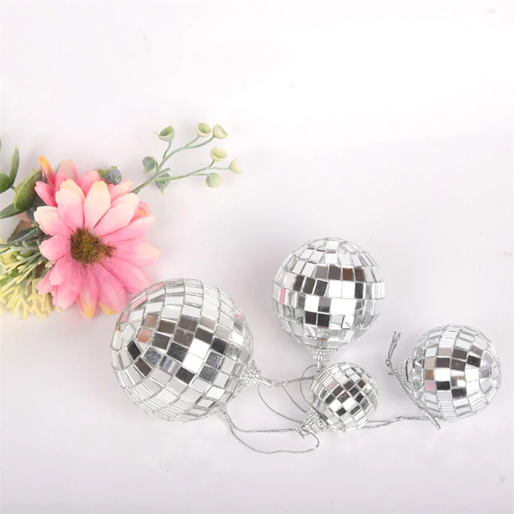 π 2-10cm Mirror Disco Balls π β¨ 70s Party & Wedding Decorations β¨