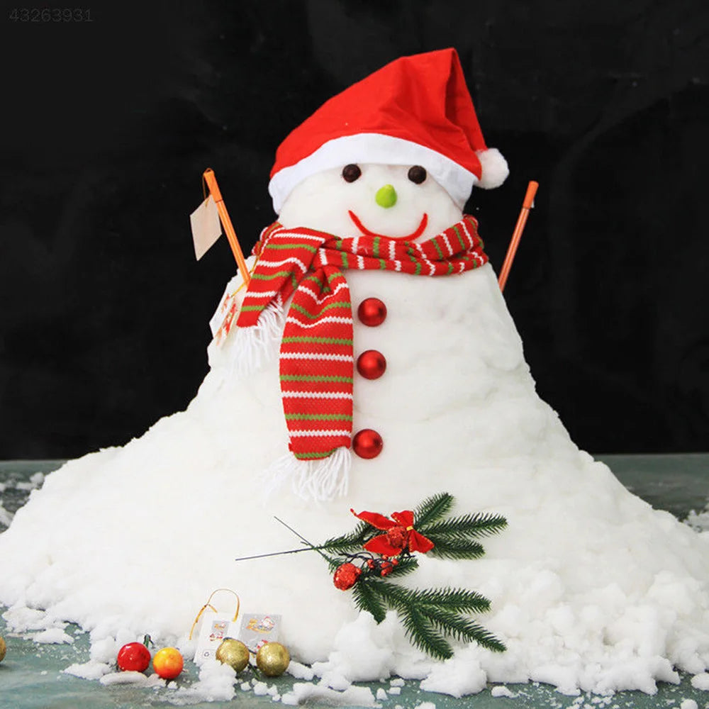 ❄️ Pretend Fake Insta-Snow Christmas Tree Decoration Indoor Snowflake DIY Snow Scene ❄️