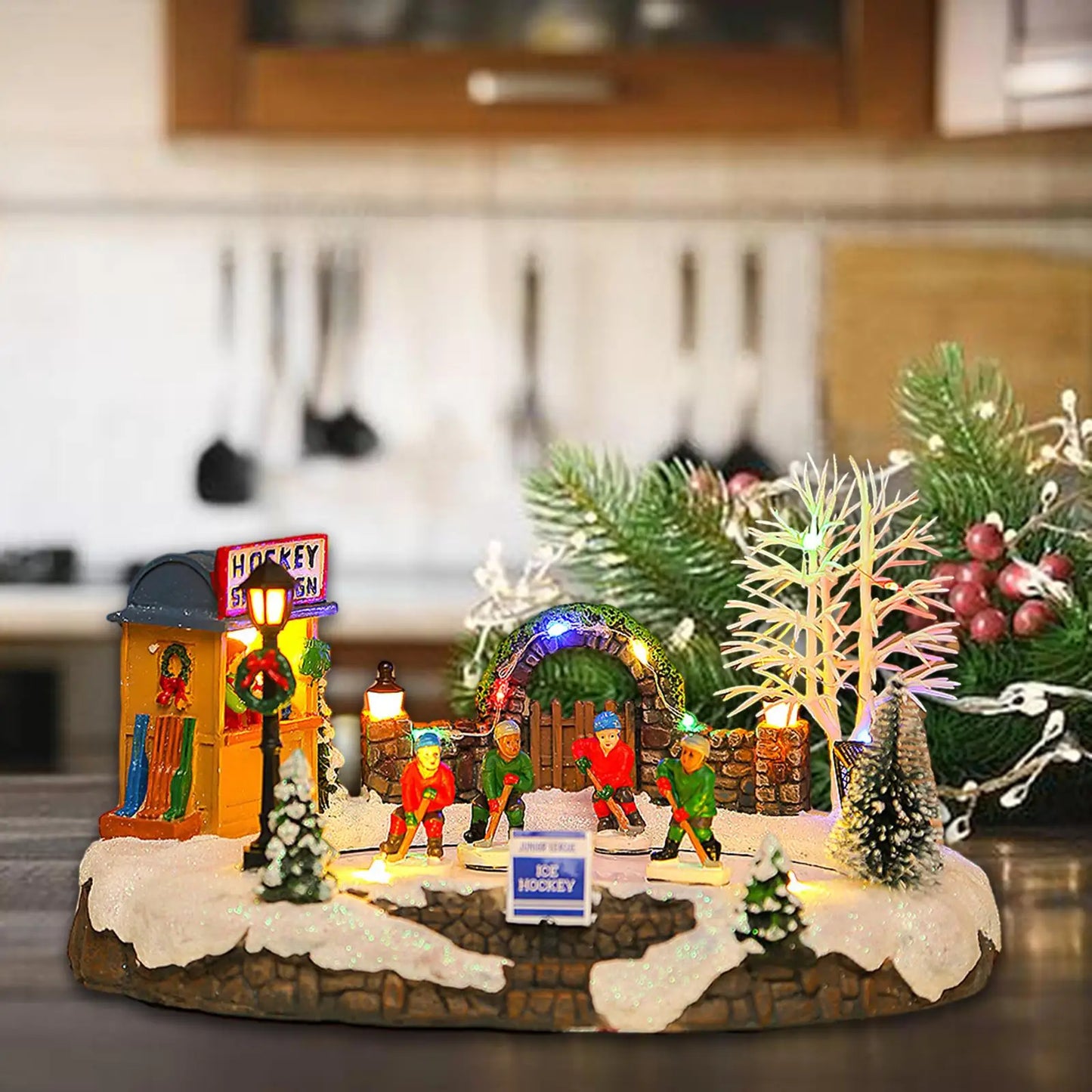 Christmas Luminous House – Musical Tabletop Ornament