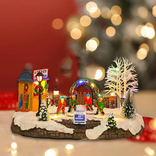 Christmas Luminous House – Musical Tabletop Ornament