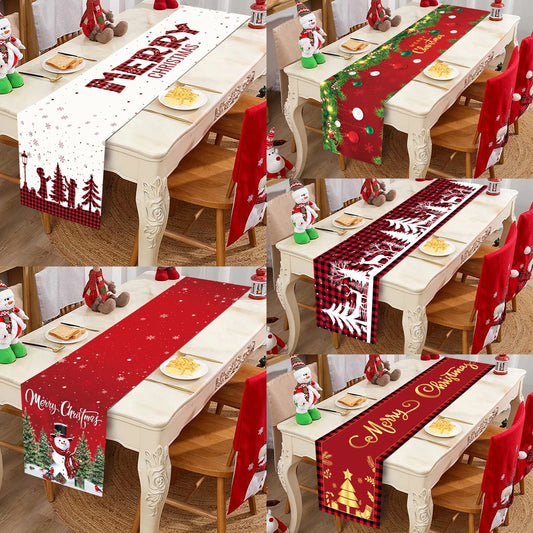 Merry Christmas Table Runner – Holiday Home Decor