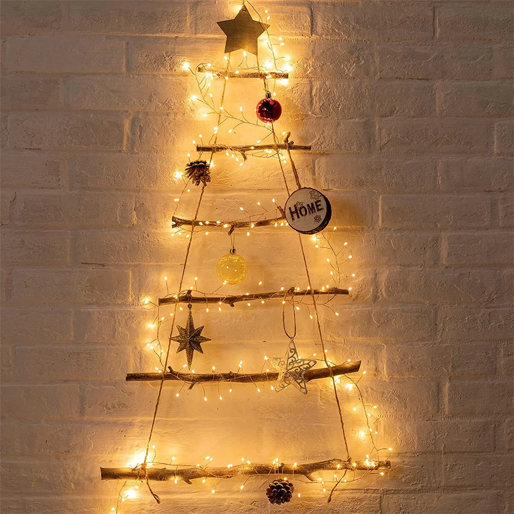 ✨ 3M/9M/12M Standard LED Christmas Garland Light – Starry Cluster Light with Remote, USB Powered 🎄