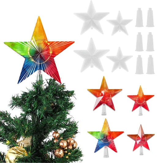 ✨ Christmas Tree Top Star Mold 🌟