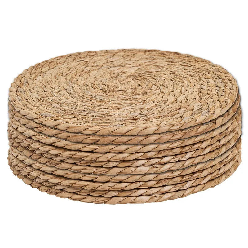 🌿 Natural Rattan Pot Mats – Rustic Dining & Wedding Decor ✨