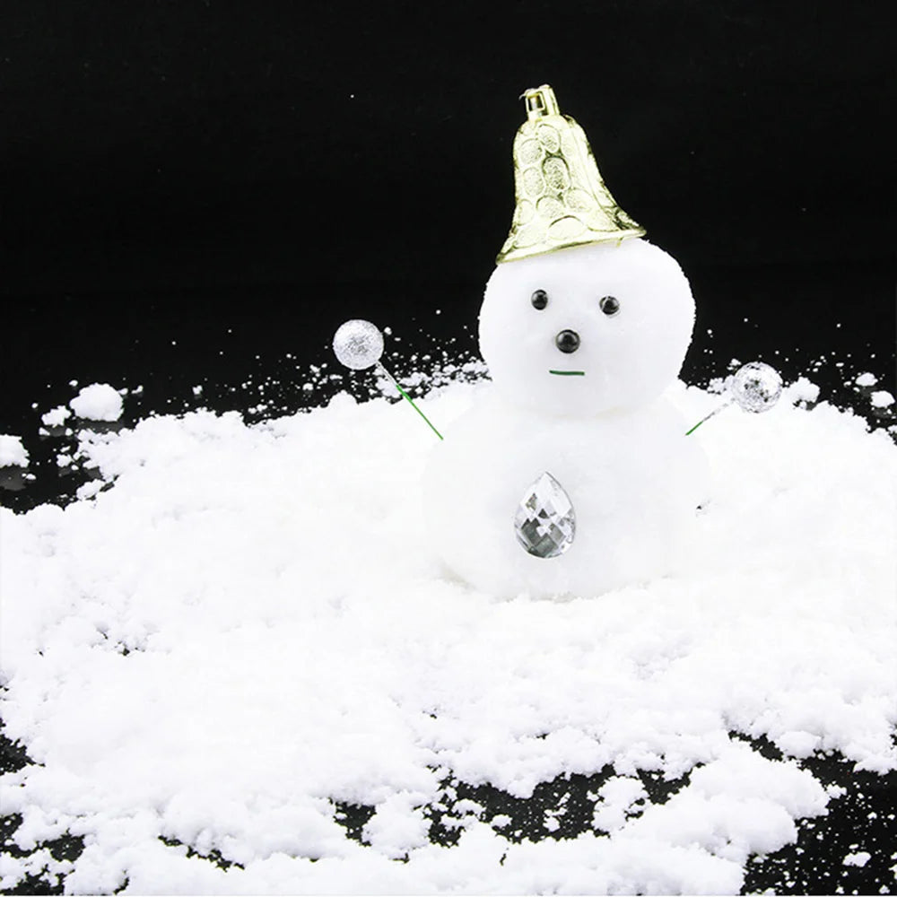 ❄️ Pretend Fake Insta-Snow Christmas Tree Decoration Indoor Snowflake DIY Snow Scene ❄️
