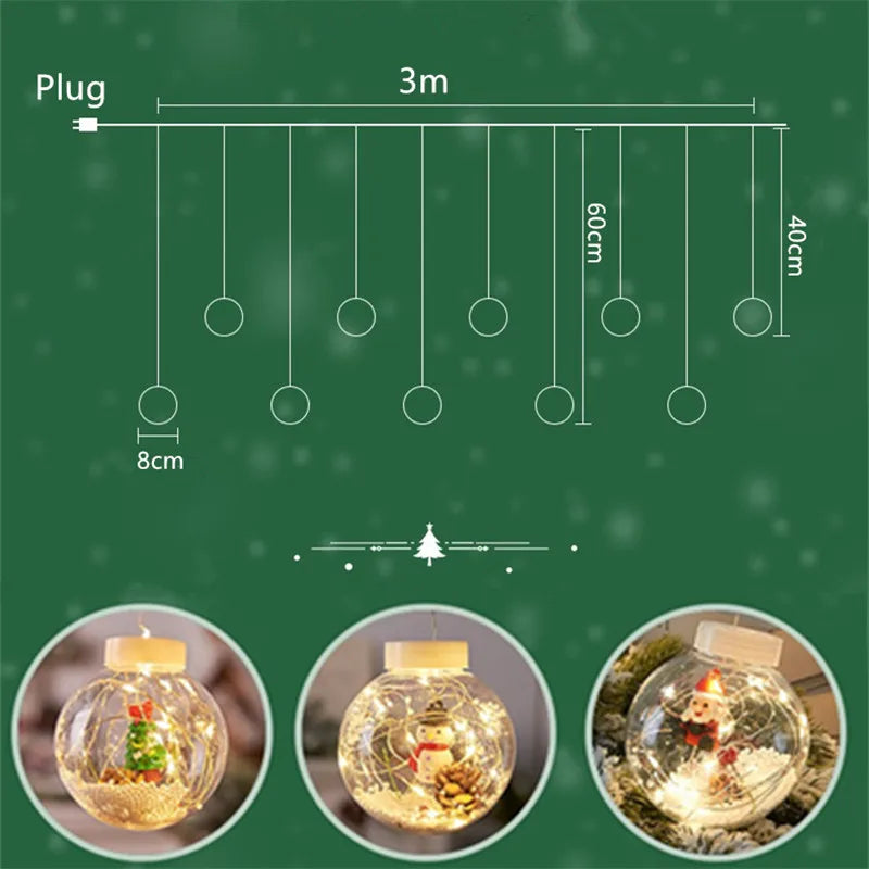 🎄 Christmas LED Wishing Ball Decoration 🎄